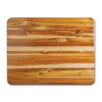 Proteak Teak Cutting Board Rectangle 24-by-18-by-1-1/2-Inch Edge Grain with Hand Grip Proteak Teak Cutting Board Rectangle 24-by-18-by-1-1/2-Inch Edge Grain with Hand Grip