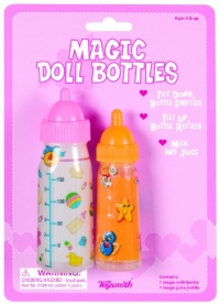 BABYDOLL Magic DOLL Bottles SET Of Two MILK & Juice girls toy BABYDOLL Magic DOLL Bottles SET Of Two MILK & Juice girls toy