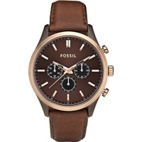 Fossil Walter Leather Watch - Brown Fossil Walter Leather Watch - Brown