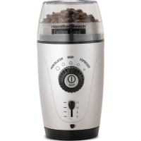 Hamilton Beach 80365 Custom Grind Hands-Free Coffee Grinder, Platinum Hamilton Beach 80365 Custom Grind Hands-Free Coffee Grinder, Platinum