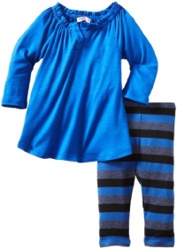 Little Ella Baby-girls Infant Pippa Long Sleeve Tunic Set, Cobalt, 18-24 Months Little Ella Baby-girls Infant Pippa Long Sleeve Tunic Set, Cobalt, 18-24 Months