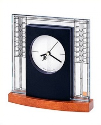 Bulova Glasner House Frank Lloyd Wright 6 1/4 Wide Clock Bulova Glasner House Frank Lloyd Wright 6 1/4 Wide Clock