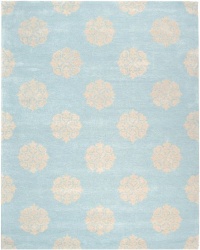 Safavieh Soho Handmade New Zealand Wool Rug, Turquoise/Yellow, 5' x 8' Safavieh Soho Handmade New Zealand Wool Rug, Turquoise/Yellow, 5' x 8'