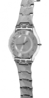 swatch Women's SFK300G Quartz Stainless Steel Silver Casual Watch swatch Women's SFK300G Quartz Stainless Steel Silver Casual Watch