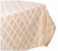 Lenox Laurel Leaf 70-by-104-Inch Oblong / Rectangle Tablecloth, Ivory Lenox Laurel Leaf 70-by-104-Inch Oblong / Rectangle Tablecloth, Ivory
