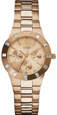 GUESS Women's U13013L1 Analog Display Quartz Rose Gold Watch GUESS Women's U13013L1 Analog Display Quartz Rose Gold Watch