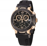Tissot Men's T048.417.27.057.06 T-Sport Rose-Gold PVD Black Rubber Strap Watch Tissot Men's T048.417.27.057.06 T-Sport Rose-Gold PVD Black Rubber Strap Watch