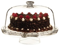 Luigi Bormioli Gallerie 4-in-1 Covered Plate with Dome Luigi Bormioli Gallerie 4-in-1 Covered Plate with Dome