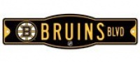 Boston Bruins Official NHL 4x17 Street Sign by Wincraft Boston Bruins Official NHL 4x17 Street Sign by Wincraft