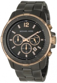 Michael Kors Men's MK8173 Runway Gunmetal and Rose-Tone Watch Michael Kors Men's MK8173 Runway Gunmetal and Rose-Tone Watch