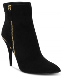 Get to the point. Flaunt a style that's equal parts diva and rockstar in the Twidwell booties by Truth or Dare by Madonna. Get to the point. Flaunt a style that's equal parts diva and rockstar in the Twidwell booties by Truth or Dare by Madonna.