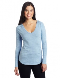Hurley Juniors Solid Hooded Long Sleeve Tee Hurley Juniors Solid Hooded Long Sleeve Tee