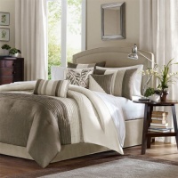 Madison Park Amherst 7 pcs Comforter Set - Natural - Queen Madison Park Amherst 7 pcs Comforter Set - Natural - Queen