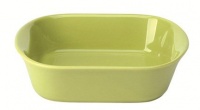 Apilco Culinaire Couleur Wasabi Green Square Roasting Dish 11 x 11 in, 65 oz