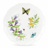 Lenox Butterfly Meadow Tiger Swallowtail 10-3/4-Inches Dinner Plate Lenox Butterfly Meadow Tiger Swallowtail 10-3/4-Inches Dinner Plate