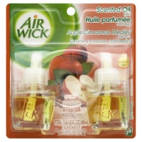 Air Wick Scented Oil Twin Refill, Apple Cinnamon Medley, 1.34-Ounce (Package May Vary) Air Wick Scented Oil Twin Refill, Apple Cinnamon Medley, 1.34-Ounce (Package May Vary)