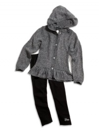 GUESS Kids Girls baby girl sweater and leggings set (12-24m), BLACK (24M) GUESS Kids Girls baby girl sweater and leggings set (12-24m), BLACK (24M)