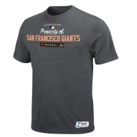 MLB Majestic San Francisco Giants Charcoal Heather Property Of T-shirt MLB Majestic San Francisco Giants Charcoal Heather Property Of T-shirt