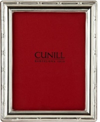 Cunill Barcelona Reed and Ribbon Sterling Silver Frame, 4 x 6