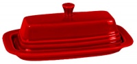 Fiesta 2-Piece Covered Butter Dish, Scarlet Fiesta 2-Piece Covered Butter Dish, Scarlet