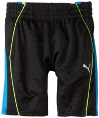 Puma - Kids Boys 2-7 Little Form Stripe Shirt, Black, 5 Puma - Kids Boys 2-7 Little Form Stripe Shirt, Black, 5