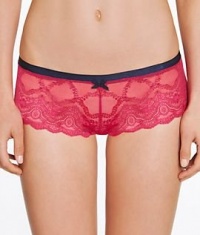 Elle Macpherson Intimates Cloud Swing Culotte Panty, S, Persian Red / Blue Elle Macpherson Intimates Cloud Swing Culotte Panty, S, Persian Red / Blue