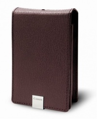 Canon PSC-1000 Deluxe Burgundy Leather Case for the Canon SD1000 Digital Camera Canon PSC-1000 Deluxe Burgundy Leather Case for the Canon SD1000 Digital Camera