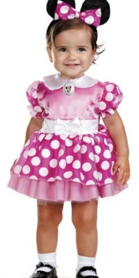 Minnie Mouse Clubhouse - Pink Minnie Mouse Infant Costume 12-18 Months Minnie Mouse Clubhouse - Pink Minnie Mouse Infant Costume 12-18 Months