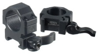 UTG Max Strength LE Grade Quick Detach Picatinny Scope Rings (2 Piece, 1-Inch Diam, 4-Screw Lo Profile) UTG Max Strength LE Grade Quick Detach Picatinny Scope Rings (2 Piece, 1-Inch Diam, 4-Screw Lo Profile)