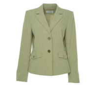 Calvin Klein Women's Two Button Jacket Sand 8