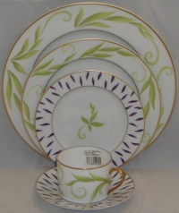 Bernardaud Frivole 5 Piece Place Setting