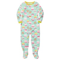 Carter's Big Girls Mint Cupcakes Fleece Footed Blanket Sleeper Pajama(10 Kids) Carter's Big Girls Mint Cupcakes Fleece Footed Blanket Sleeper Pajama(10 Kids)
