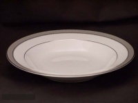 Mikasa Platinum Crown Rim Soup Plate Mikasa Platinum Crown Rim Soup Plate