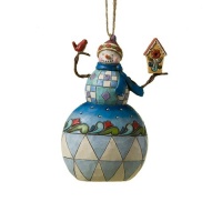 Jim Shore Heartwood Creek from Enesco Snowman Bird Christmas 4 IN Jim Shore Heartwood Creek from Enesco Snowman Bird Christmas 4 IN