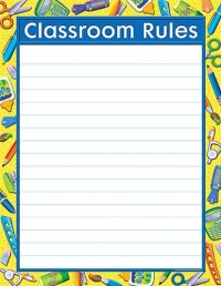 Teacher Created Resources Tools for School Classroom Rules Chart, Multi Color (7681) Teacher Created Resources Tools for School Classroom Rules Chart, Multi Color (7681)