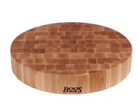 John Boos 18-Inch Round Maple Chinese Chopping Block John Boos 18-Inch Round Maple Chinese Chopping Block
