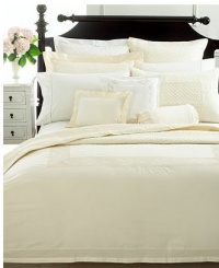 Martha Stewart Trousseau Leaf Embroidered King Duvet Cover Martha Stewart Trousseau Leaf Embroidered King Duvet Cover
