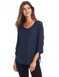 Calvin Klein Jeans Women's Long Sleeve U-Neck Top Calvin Klein Jeans Women's Long Sleeve U-Neck Top