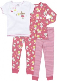Carter's 4-Pc PJ Set - Mouse Stripe- 2T Carter's 4-Pc PJ Set - Mouse Stripe- 2T