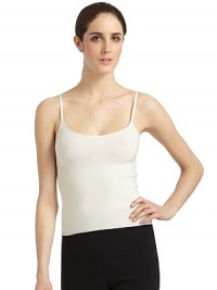 THE LOOKScoopneckSpaghetti strapsScoopbackTHE FITAbout 19 from shoulder to hemTHE MATERIAL83% viscose/17% polyesterCARE & ORIGINHand wash or dry cleanMade in ItalyModel shown is 5'10½ (179cm) wearing US size 4. THE LOOKScoopneckSpaghetti strapsScoopbackTHE FITAbout 19 from shoulder to hemTHE MATERIAL83% viscose/17% polyesterCARE & ORIGINHand wash or dry cleanMade in ItalyModel shown is 5'10½ (179cm) wearing US size 4.