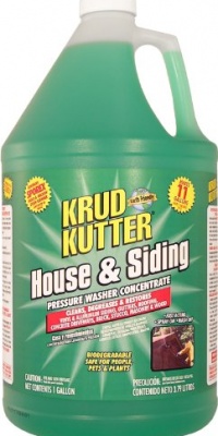 Krud Kutter HS01 Green Pressure Washer Concentrate House and Siding Cleaner with Mild Odor, 1 Gallon Krud Kutter HS01 Green Pressure Washer Concentrate House and Siding Cleaner with Mild Odor, 1 Gallon