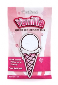 Westbend Vanilla Ice Cream Mix Westbend Vanilla Ice Cream Mix