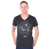 Diesel Men's T-Corroyo-RS T-Shirt, Black, Large Diesel Men's T-Corroyo-RS T-Shirt, Black, Large