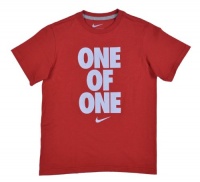 NIKE Boys' One of One Graphic Shirt-Red-Small NIKE Boys' One of One Graphic Shirt-Red-Small