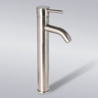 Decor Star BRG01-TB Euro Modern Contemporary Bathroom Lavatory Vanity Vessel Sink Faucet Tall Brushed Nickel Decor Star BRG01-TB Euro Modern Contemporary Bathroom Lavatory Vanity Vessel Sink Faucet Tall Brushed Nickel