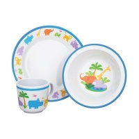 Children's Gifts Jungle Parade 3 Piece Dinner Set Children's Gifts Jungle Parade 3 Piece Dinner Set