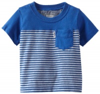 Levi's Baby-Boys Infant Midland 1 Pocket Short Sleeve Tee, Sea Blue, 12 Months Levi's Baby-Boys Infant Midland 1 Pocket Short Sleeve Tee, Sea Blue, 12 Months