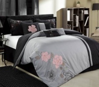 Chic Home Gardena 8-Piece Comforter Set, King Chic Home Gardena 8-Piece Comforter Set, King