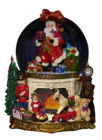Christopher Radko 'Home for the Holidays' 100mm Regal Santa Snowglobe Christopher Radko 'Home for the Holidays' 100mm Regal Santa Snowglobe