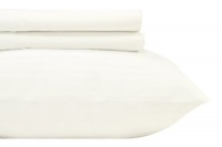 Royal's Striped White 300-Thread-Count 2pc / Pair King Size 20 x 40 Pillowcases 100-Percent Egyptian Cotton, Sateen, Pillow Cases Royal's Striped White 300-Thread-Count 2pc / Pair King Size 20 x 40 Pillowcases 100-Percent Egyptian Cotton, Sateen, Pillow Cases